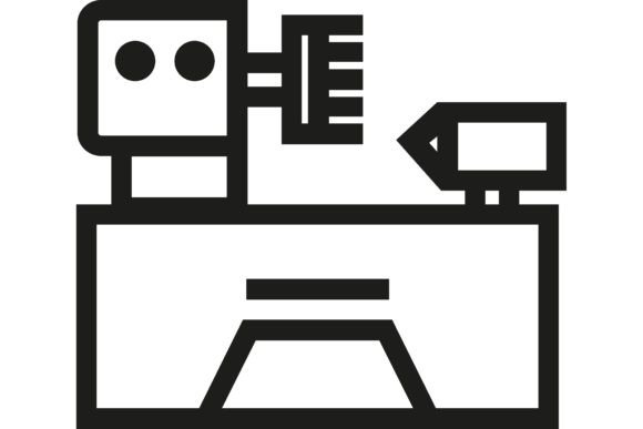 Download Lathe Line Icon. Manufacturing Plant, Mi - Manufacturing plant Collection