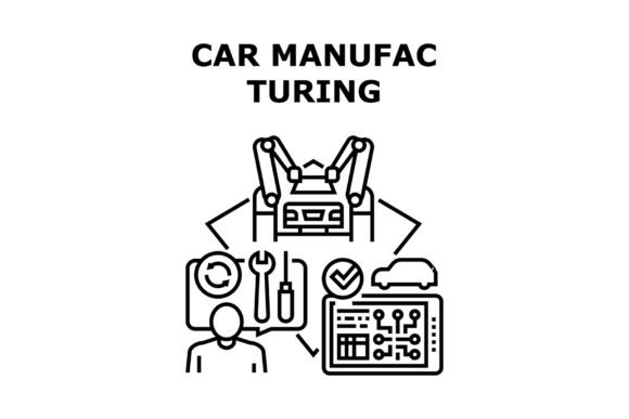 Download Car Manufacturing Plant Concept Black - Manufacturing plant Collection