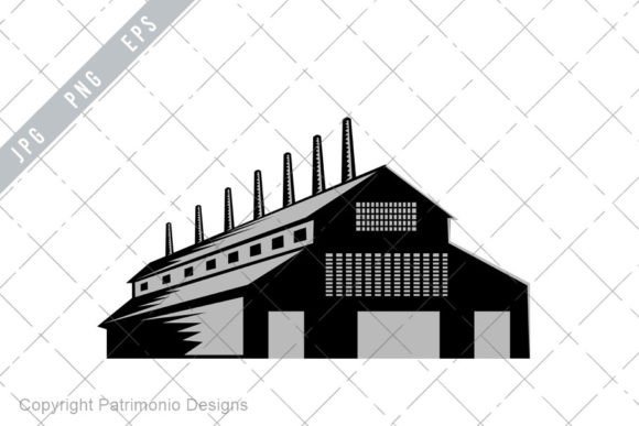 Download Eco-Friendly Manufacturing Plant EPS PNG - Manufacturing plant Collection