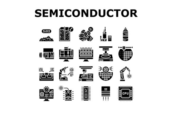 Download Semiconductor Manufacturing Plant Icons - Manufacturing plant Collection