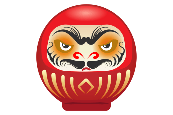 Download Daruma Doll. Japanese Culture Symbol. Re - Japanese culture Collection